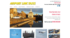Desktop Screenshot of airportlinktaxis.com